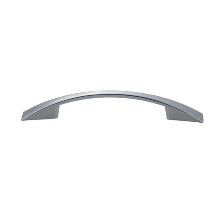 Crown 5-1/2" Modern Bow Cabinet Pull with 3-3/4" Center to Center Polished Chrome Finish CHP82103PC